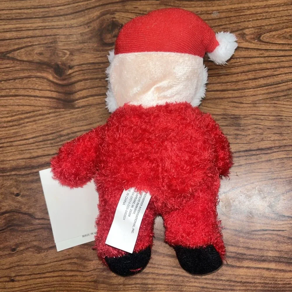 7 In Musical  Plush Santa Claus - On/Off  Squeeze To Try Me NWT